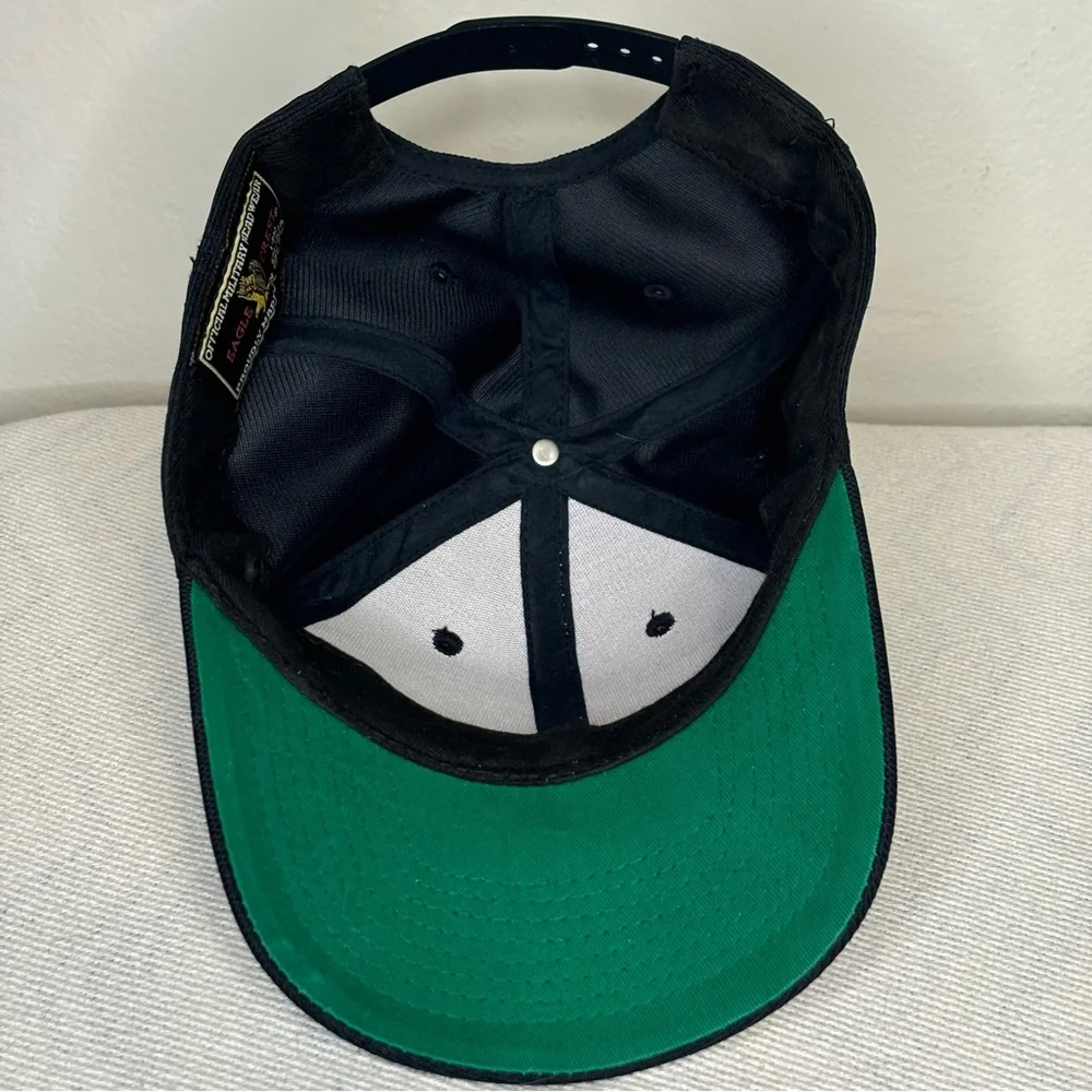 Vintage United States US‎ Navy USS Theodore Roosevelt Snapback Baseball Cap Hat - Picture 5 of 5